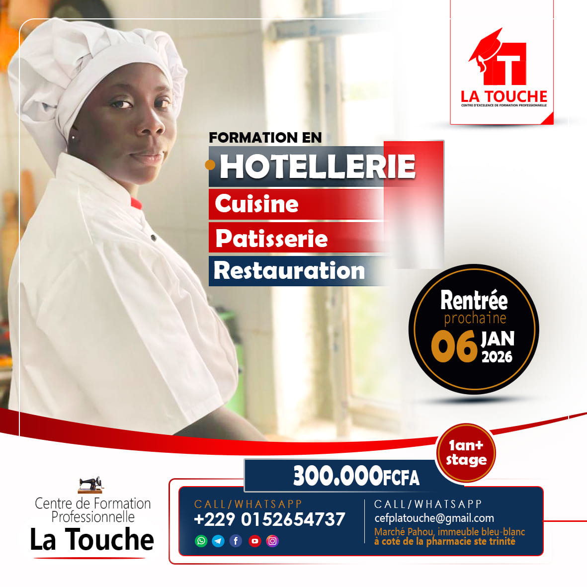 Formation en Hôtellerie & Restauration